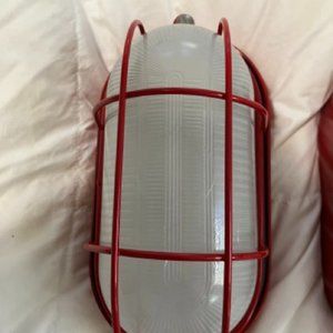 Rare Beautiful Pair of Vintage Wall Fixture Lights